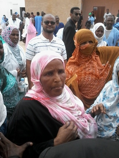 بنت حابة لم تستطع الوصول إلى الرئيس فوقفت تشكو ثكلها 